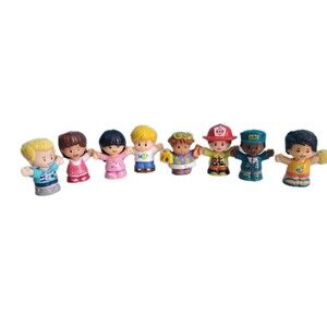 Little People Replacement Figures Fisherprice Mixed Lot Of 8